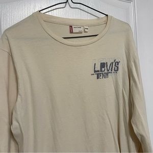 Men's Levi's Cotton Long Sleeve Shirt